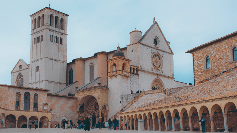 basilica san francesco assisi ingresso basilica inferiore